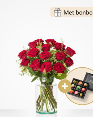 Blij met jou met bonbons (excl.vaas)